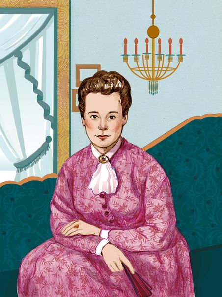 Anna von Helmholtz. Illustration: Sylvia Wolf